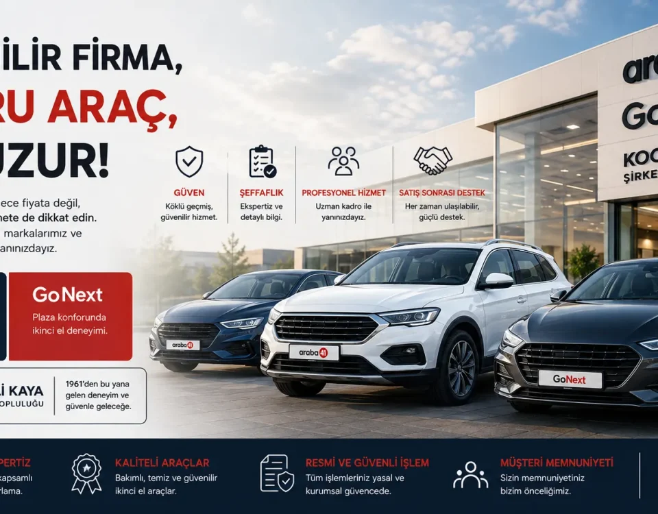 Aracınızı Seçin, Güvenle Yola Çıkın